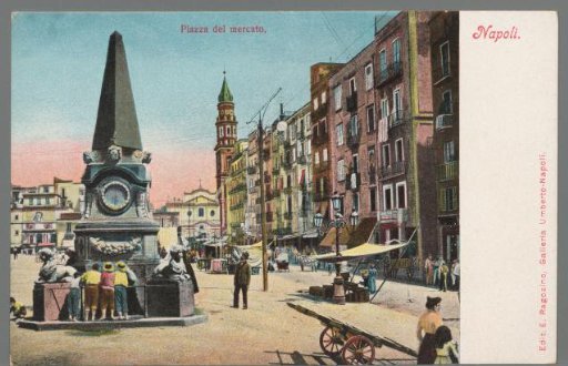 Piazza del mercato. Naples
