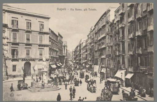 Naples. Via Roma, formerly Toledo