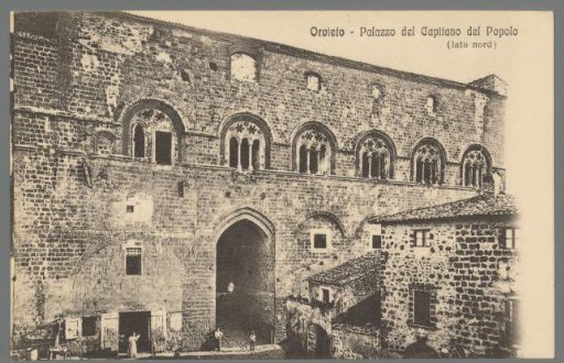 Orvieto. Palazzo del Capitano del Popolo (north side)