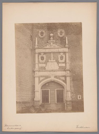 Outer gate of the Drommedaris in Enkhuizen
