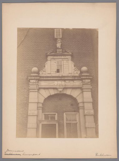 Inner gate of the Drommedaris in Enkhuizen