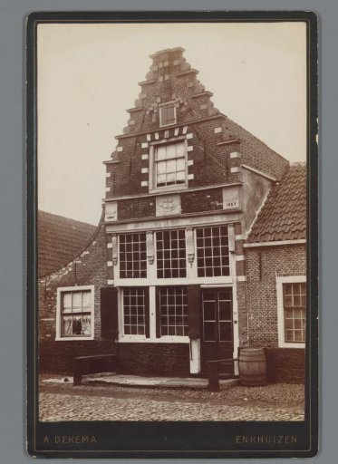 Facade on the Breedstraat in Enkhuizen