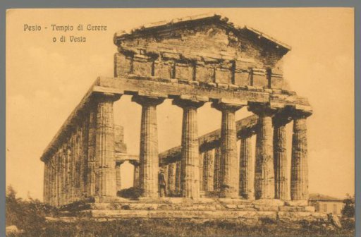 Pesto. Temple of Ceres or Vesta