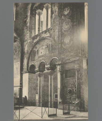 Interior of the Basilica of S. Vitale (6th century)