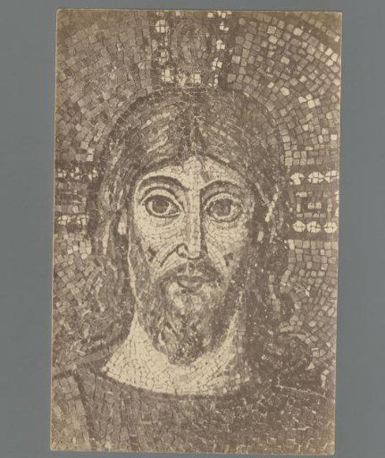 Mosaic of Jesus Christ in the basilica of Sant'Apollinare Nuovo in Ravenna