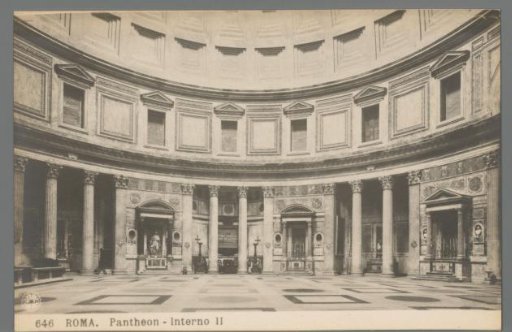 Rome. Pantheon. Interior II