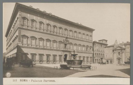Rome. Palazzo Farnese