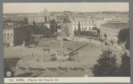Rome. Piazza del Popolo III