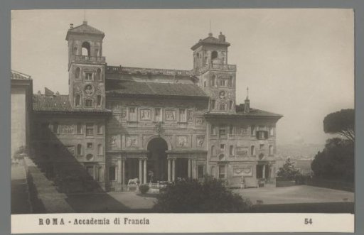 Rome. French Academy