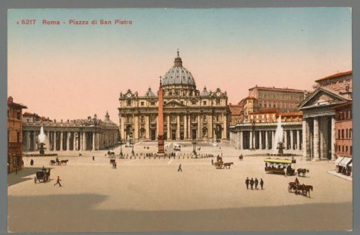Rome. Piazza di San Pietro