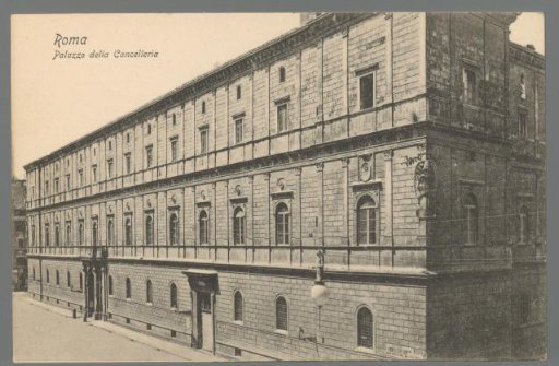 Rome. Palazzo della Cancelleria