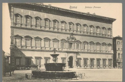 Rome. Palazzo Farnese