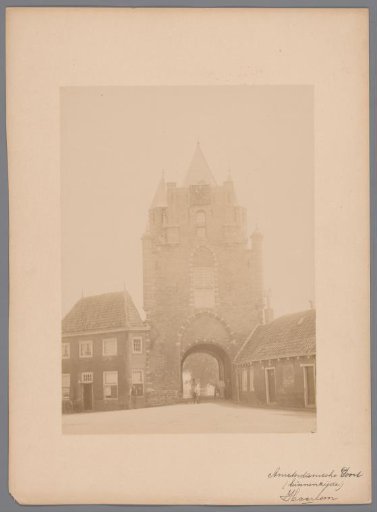 View of the Amsterdam Gate in Haarlem