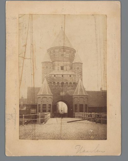 View of the Small Wood Gate in Haarlem