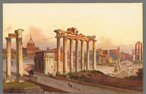 Rome. The Roman Forum