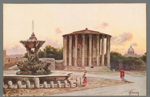 Rome. Temple of Vesta