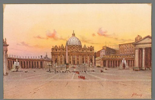 Rome. Basilica of St. Peter