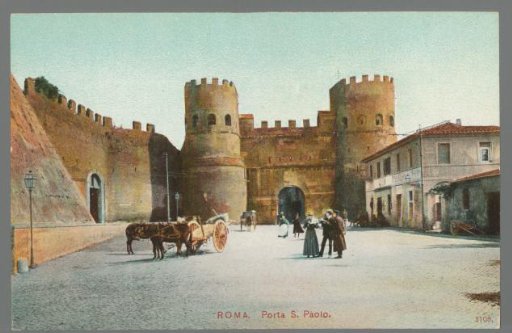 Rome. Porta San Paolo