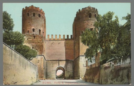 Rome. Porta San Sebastiano