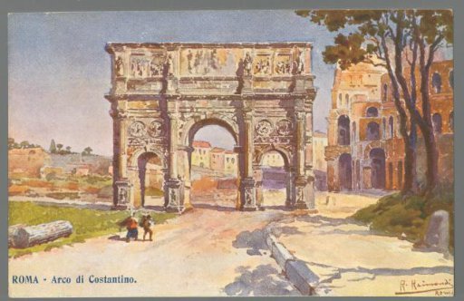 Rome. Arch of Constantine