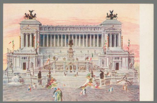 Rome. Monument to V.E. II