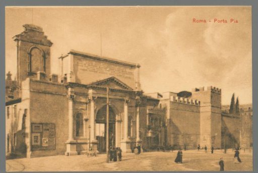 Rome. Porta Pia