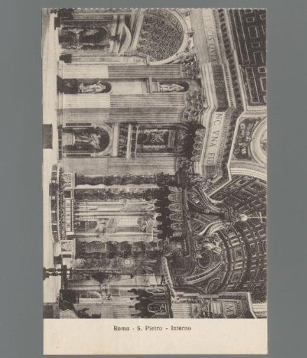 Rome. St. Peter's. Interior