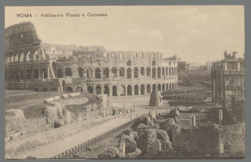 Roma. Anfiteatro Flavio o Colosseo