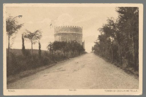 Roma. Tomba di Cecilia Metella
