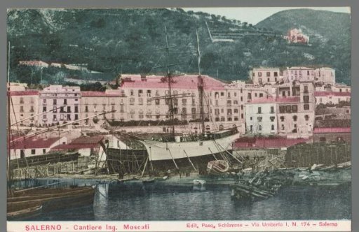Salerno. Construction Site of Engineer Moscati