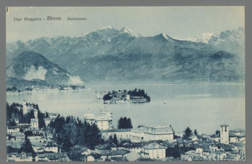 Lake Maggiore. Stresa. Panorama