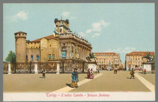 Turin. The ancient Castle. Palazzo Madama