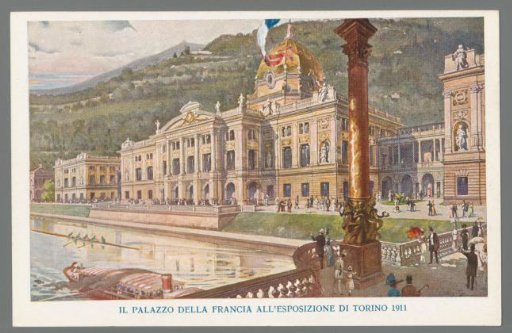 The Palace of France at the Exhibition of Turin 1911