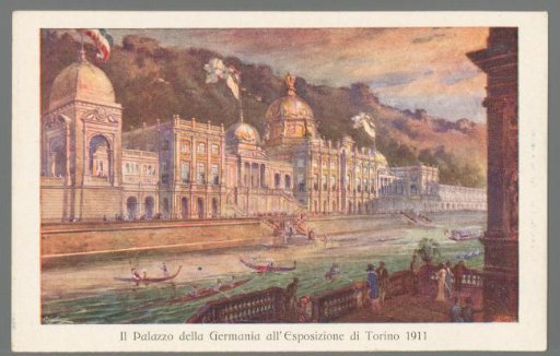 The Palace of Germany at the Exhibition of Turin 1911