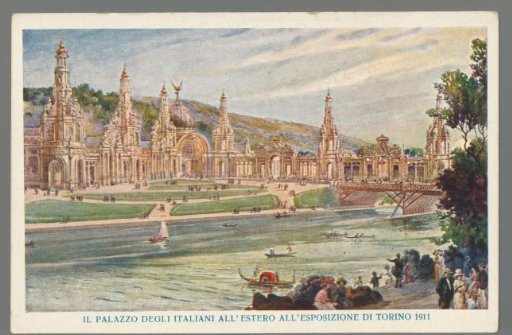 The Palace of Italians abroad at the Exhibition of Turin 1911