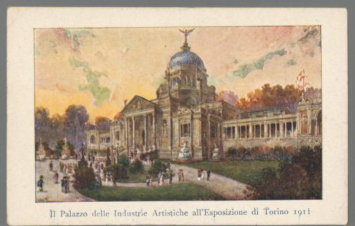 The Palace of Artistic Industries at the Turin Exhibition 1911