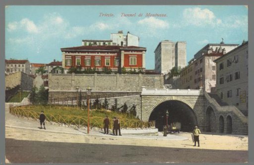Trieste. Tunnel di Montuza