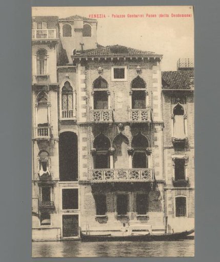 Venice. Palazzo Contarini Fasan (known as Desdemona)