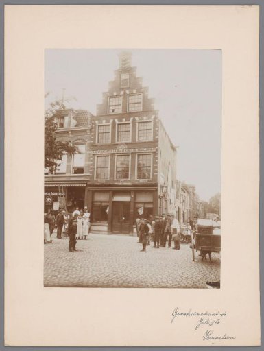 View of Gasthuisstraat 46 in Haarlem