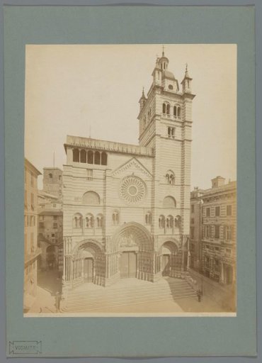 View of the San Lorenzo in Genoa