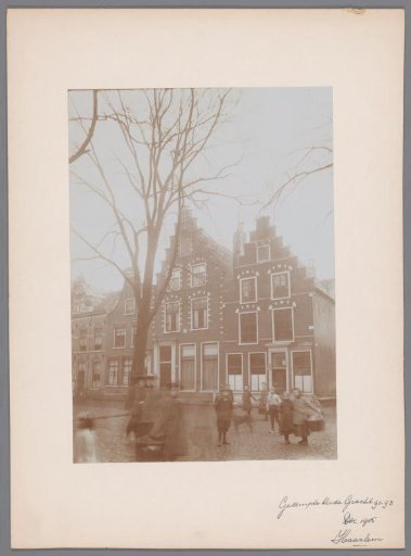 Houses at the Gedempte Oude Gracht 91-93, Haarlem