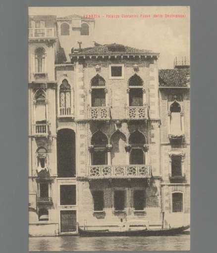 Venice. Palazzo Contarini Fasan (known as Desdemona)