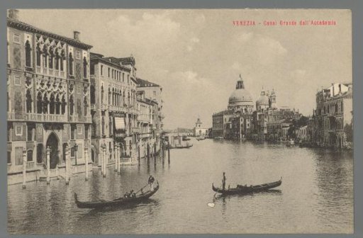 Venice. Grand Canal from the Accademia
