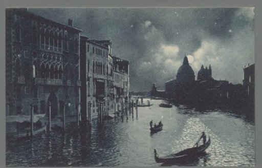 Venice. Grand Canal from the Accademia