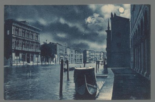 Venice. Grand Canal. Palazzo Vendramin