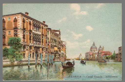 Venice. Grand Canal. Accademia
