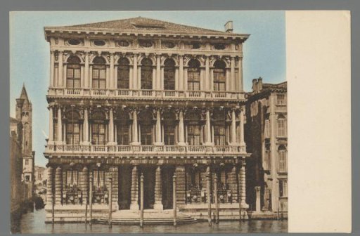 Venice. Palazzo Rezzonico Browning