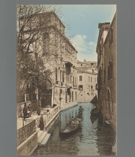 Venice. Rio and Sanudo Palace