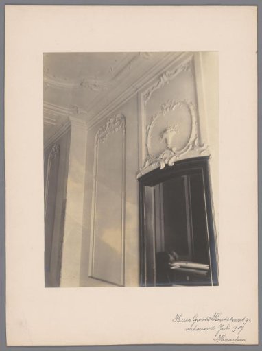 Room in the house at the Grote Houtstraat 39, Haarlem