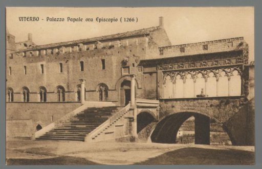 Viterbo. Papal Palace, now the Episcopal Palace (1266)